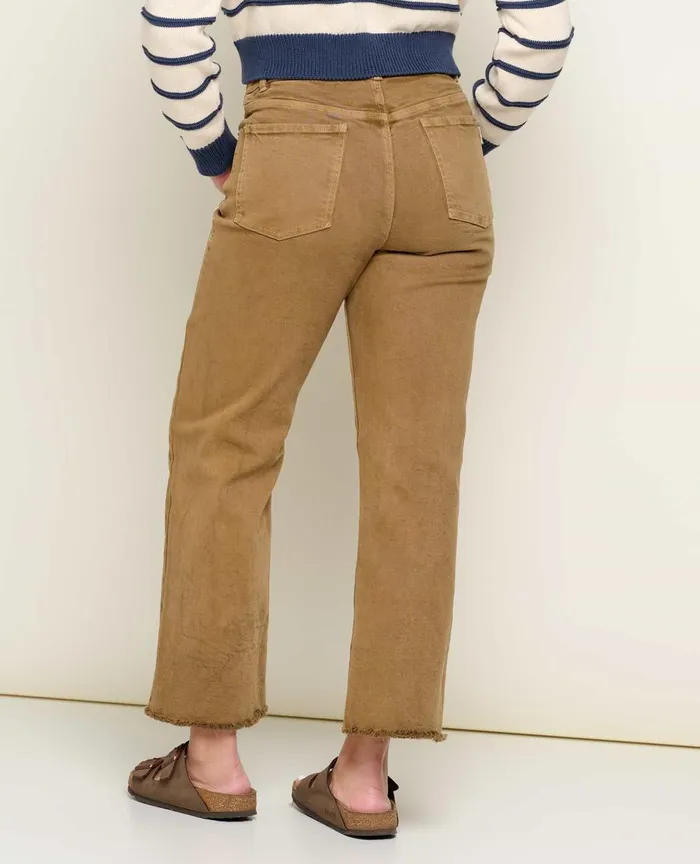 ToadandCo Pants Balsam Seeded Cutoff Pant Honey Brown 8211 Women039s