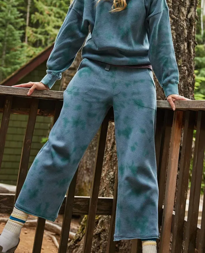 ToadandCo Pants McCloud Wide Leg Pant Jasper Tie Dye 8211 Women039s