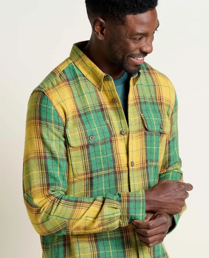 ToadandCo Shirts Ranchero Long Sleeve Shirt Jadeite 8211 Men039s
