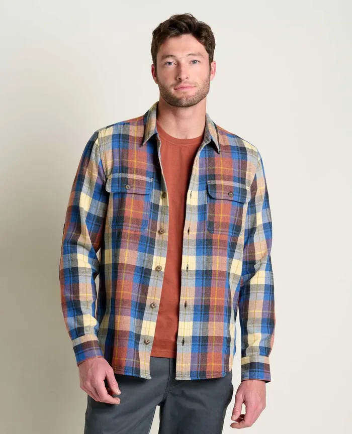 ToadandCo Shirts Ranchero Long Sleeve Shirt Sea Blue 8211 Men039s