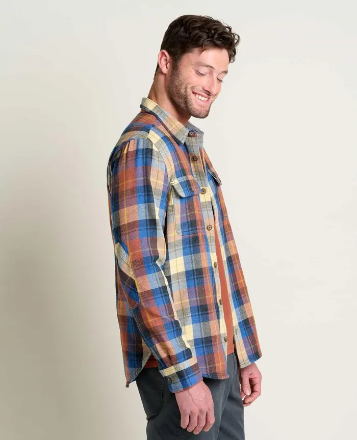 ToadandCo Shirts Ranchero Long Sleeve Shirt Sea Blue 8211 Men039s