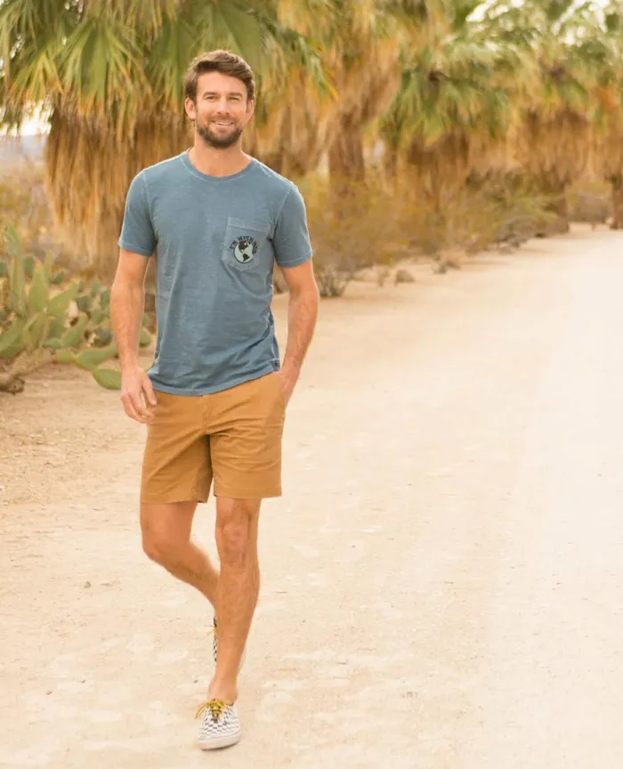 ToadandCo Shorts Mission Ridge Short Tabac Vintage Wash 8211 Men039s
