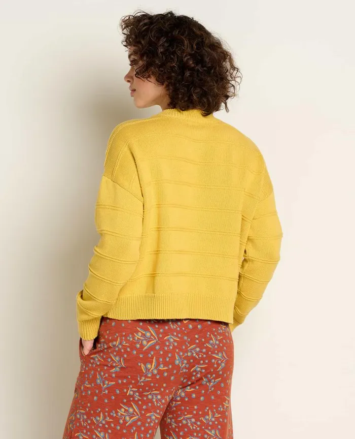ToadandCo Sweaters Bianca II Crew Sweater Chamomile 8211 Women039s