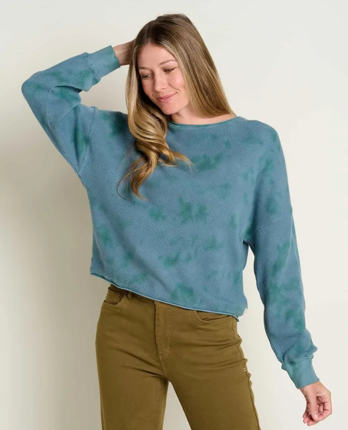 ToadandCo Sweaters McCloud Long Sleeve Pullover Jasper Tie Dye 8211 Women039s