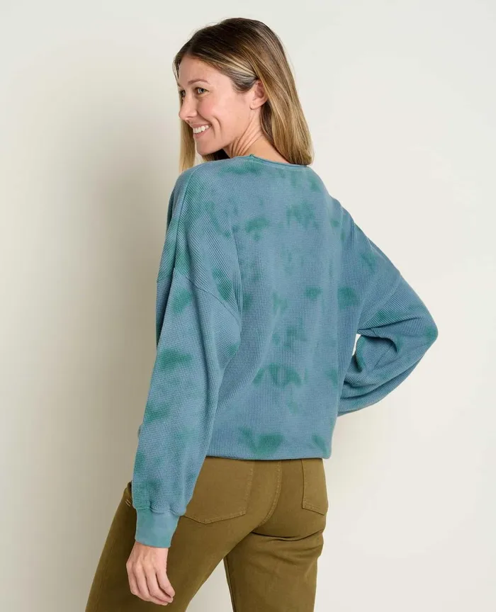 ToadandCo Sweaters McCloud Long Sleeve Pullover Jasper Tie Dye 8211 Women039s