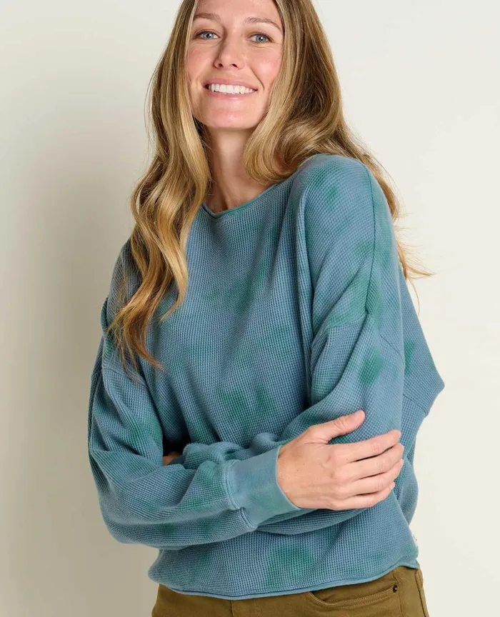 ToadandCo Sweaters McCloud Long Sleeve Pullover Jasper Tie Dye 8211 Women039s