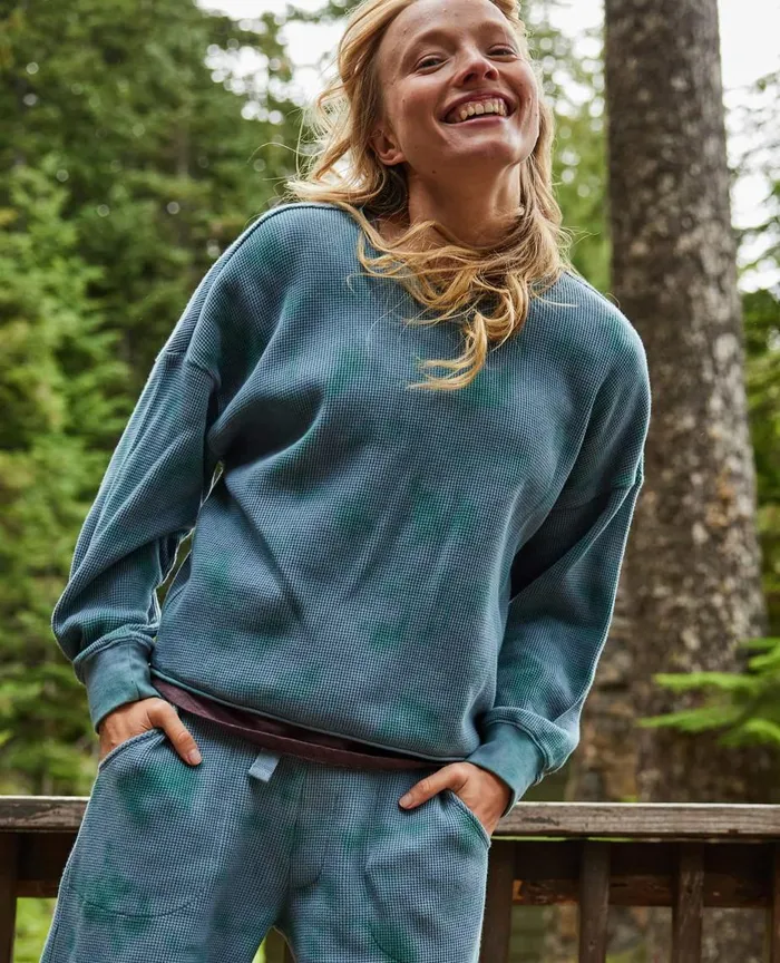 ToadandCo Sweaters McCloud Long Sleeve Pullover Jasper Tie Dye 8211 Women039s