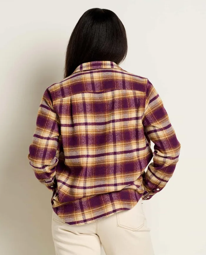 ToadandCo Tops and TShirts Folk Yeah Shirt Jacket Blackberry 8211 Women039s
