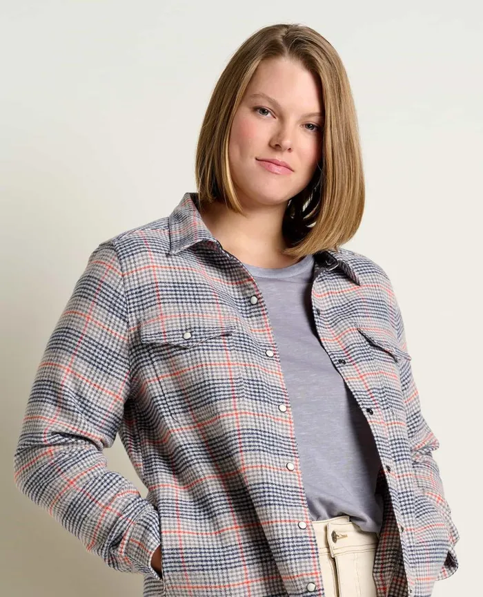 ToadandCo Tops and TShirts Folk Yeah Shirt Jacket Storm 8211 Women039s