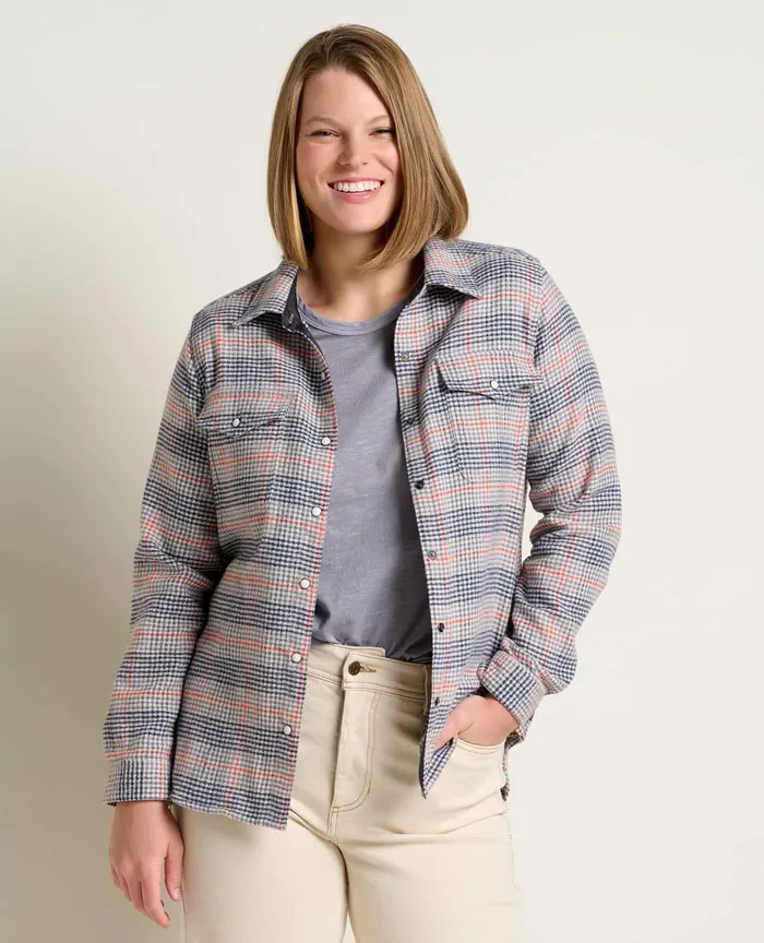ToadandCo Tops and TShirts Folk Yeah Shirt Jacket Storm 8211 Women039s
