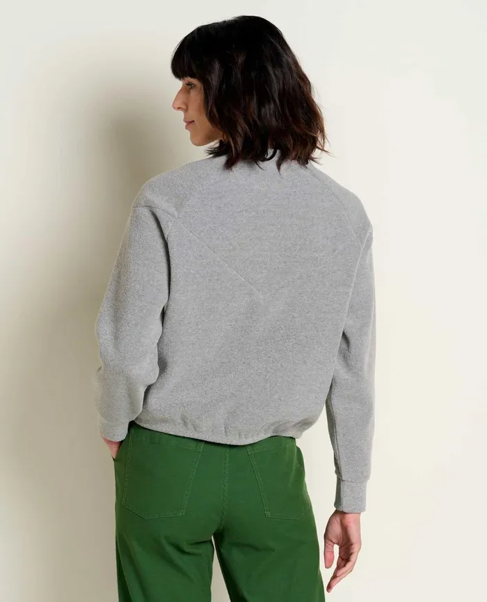 ToadandCo Tops and TShirts Whitney Terry Pullover Light Heather Grey 8211 Women039s