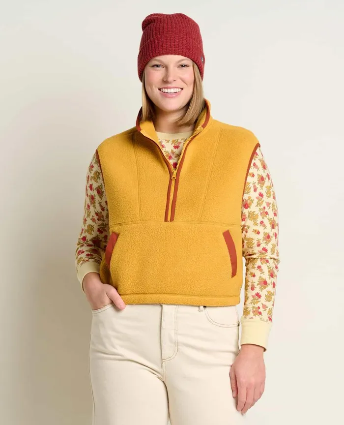 ToadandCo Tops and TShirts Women039s Campo Fleece Vest Acorn 8211 Women039s