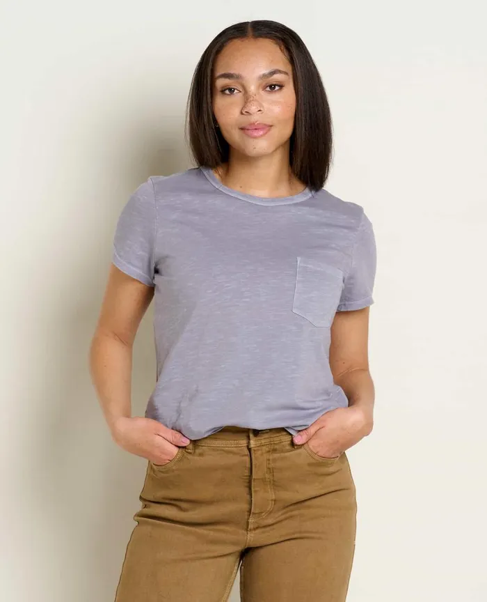 ToadandCo Tops and TShirts Women039s Primo Short Sleeve Crew Storm 8211 Women039s