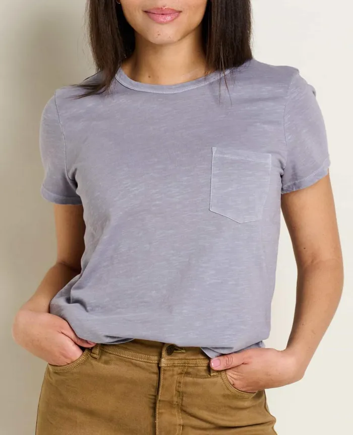 ToadandCo Tops and TShirts Women039s Primo Short Sleeve Crew Storm 8211 Women039s
