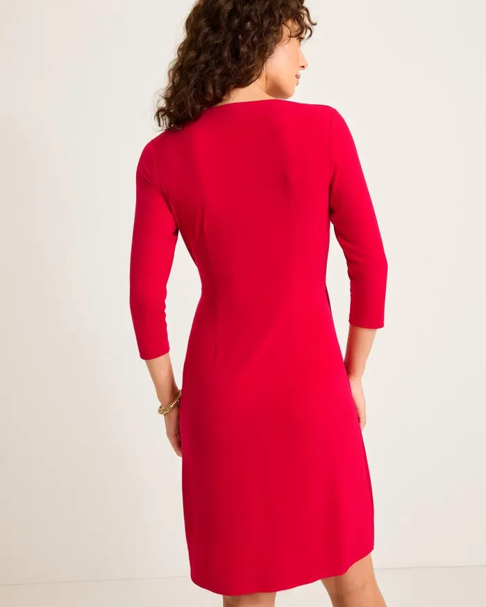 Tommy Bahama Dresses Clara 34Sleeve FauxWrap Dress Tango Red 8211 Women Tommy Bahama Dresses Clara 34Sleeve FauxWrap Dress Tango Red 8211 Women