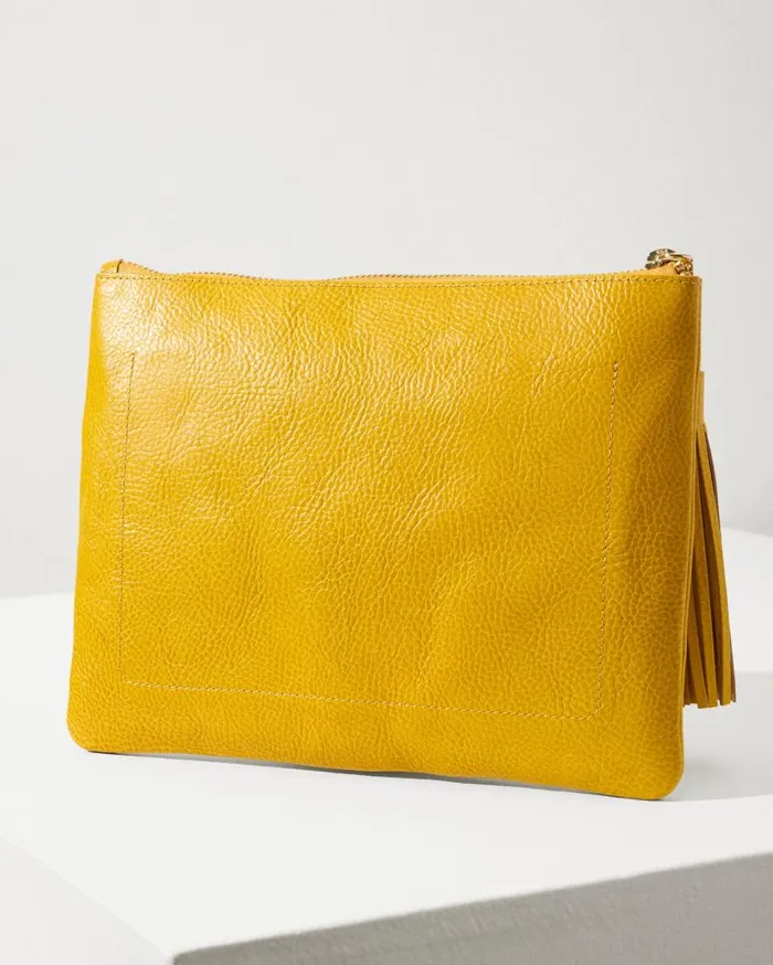 Tommy Bahama Handbags and Clutches Tommy Bahama Perforated Leather Pouch Yellow 8211 Women Tommy Bahama Handbags and Clutches Tommy Bahama Perforated Leather Pouch Yellow 8211 Women