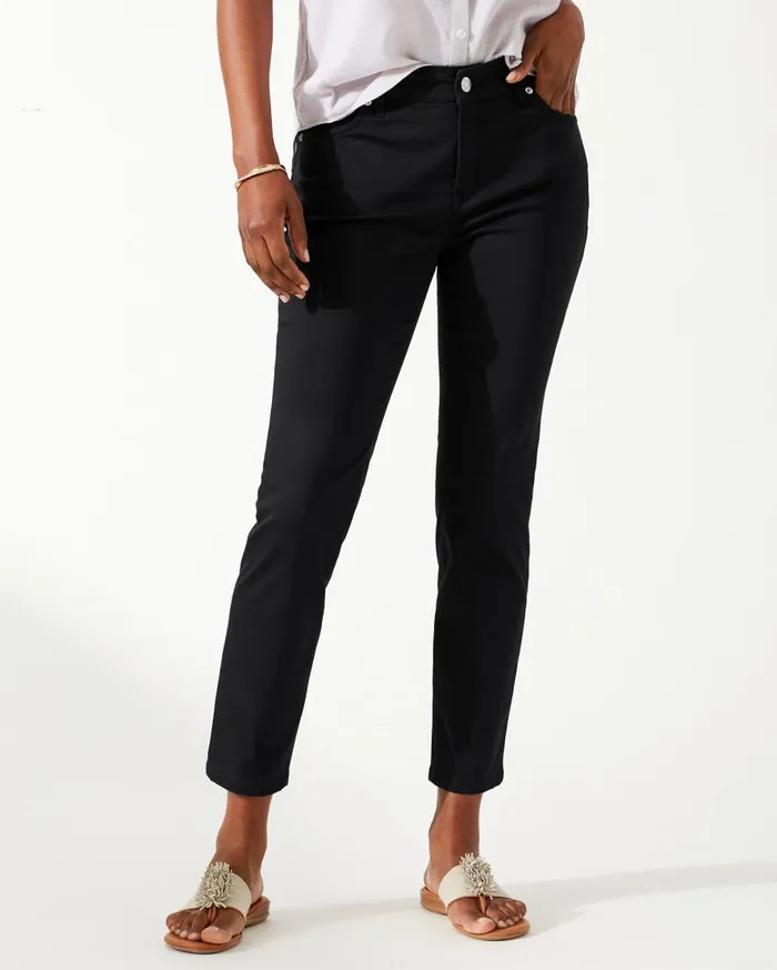 Tommy Bahama Jeans Boracay Beach HighRise Ankle Jeans Black 8211 Women Tommy Bahama Jeans Boracay Beach HighRise Ankle Jeans Black 8211 Women
