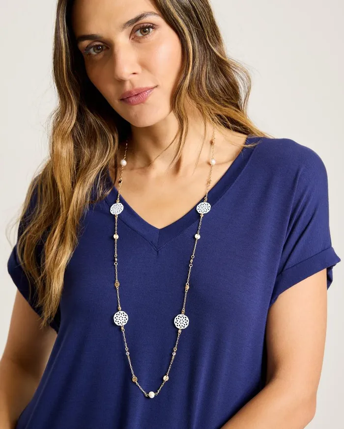 Tommy Bahama Jewelry Madeira Mother Of Pearl Station Necklace Gold 8211 Women Tommy Bahama Jewelry Madeira Mother Of Pearl Station Necklace Gold 8211 Women