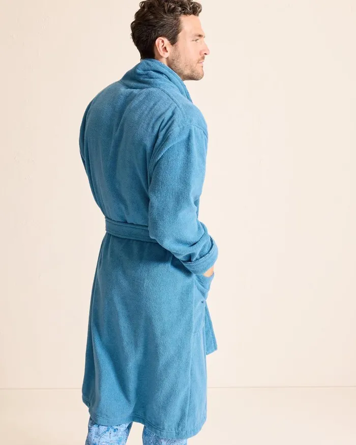 Tommy Bahama Loungewear and Pajamas Loop Terry Robe Blue Fade 8211 Men Tommy Bahama Loungewear and Pajamas Loop Terry Robe Blue Fade 8211 Men