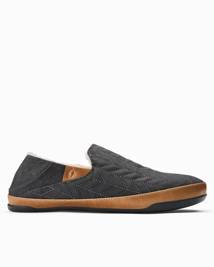 Tommy Bahama Loungewear and Pajamas OluKai Hanohano Slippers Dark Shadow 8211 Men