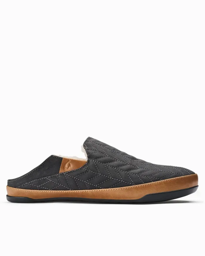 Tommy Bahama Loungewear and Pajamas OluKai Hanohano Slippers Dark Shadow 8211 Men