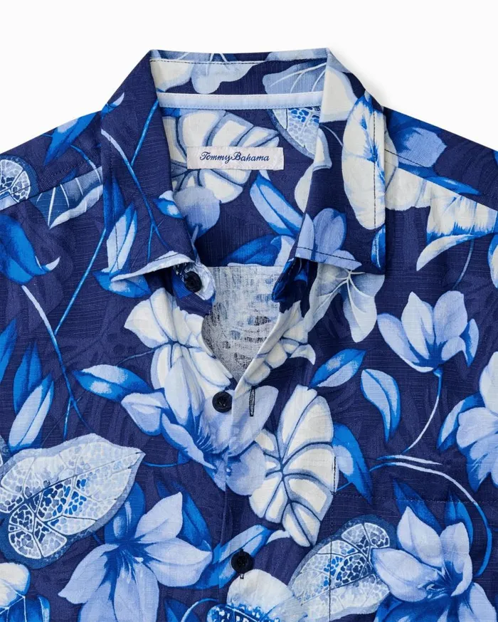 Tommy Bahama Shirts Azure Escape Silk Camp Shirt Royal Indigo 8211 Men Tommy Bahama Shirts Azure Escape Silk Camp Shirt Royal Indigo 8211 Men