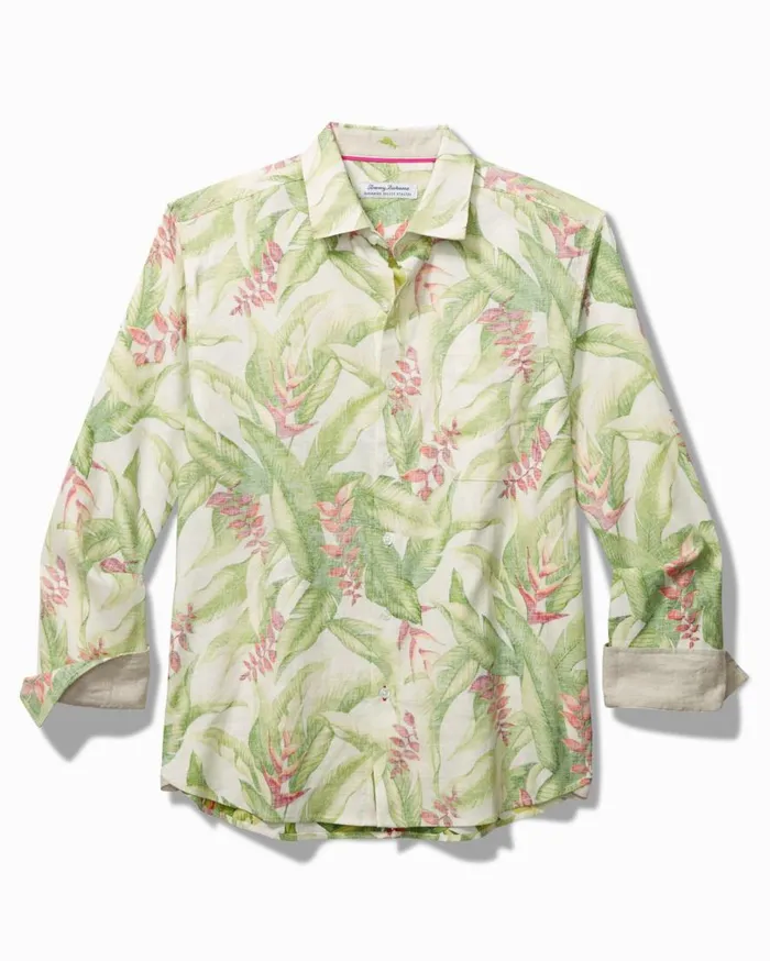 Tommy Bahama Shirts Barbados Breeze Calypso Fronds Shirt White 8211 Men