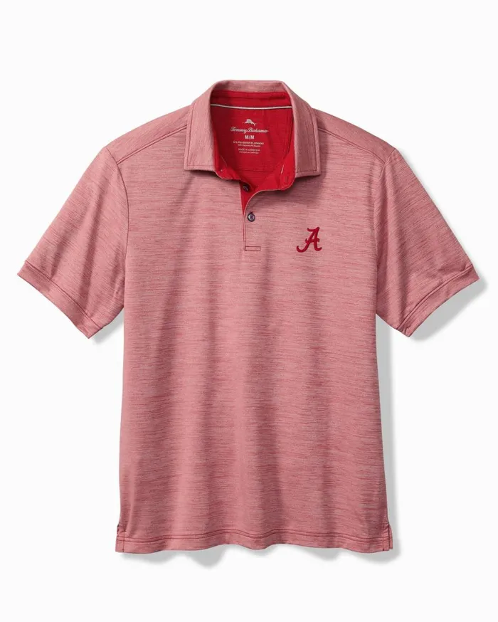 Tommy Bahama Shirts Collegiate San Raphael IslandZone Polo Alabama 8211 Men