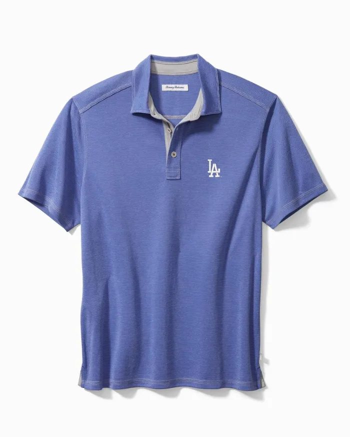 Tommy Bahama Shirts MLB Paradiso Cove Polo Losangelesdodgers 8211 Men