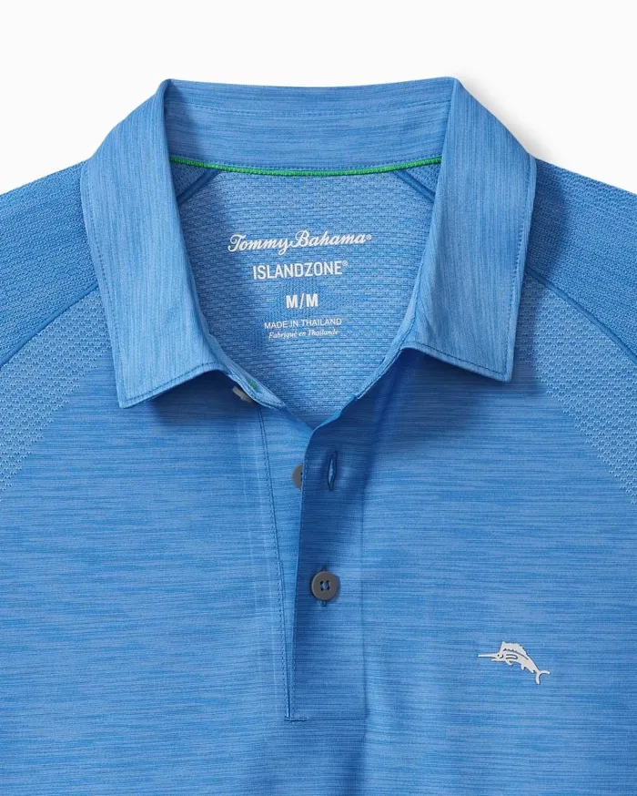Tommy Bahama Shirts Palm Coast Pro IslandZone Polo Palace Blue 8211 Men