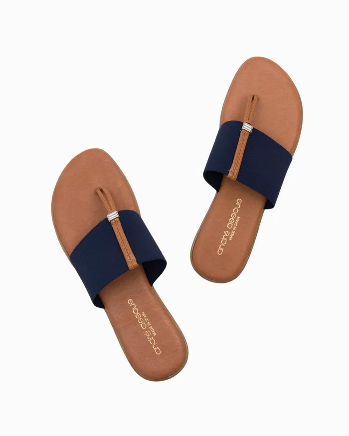 Tommy Bahama Shoes and Sandals Andr Assous Nice Featherweights Sandals Navy 8211 Women