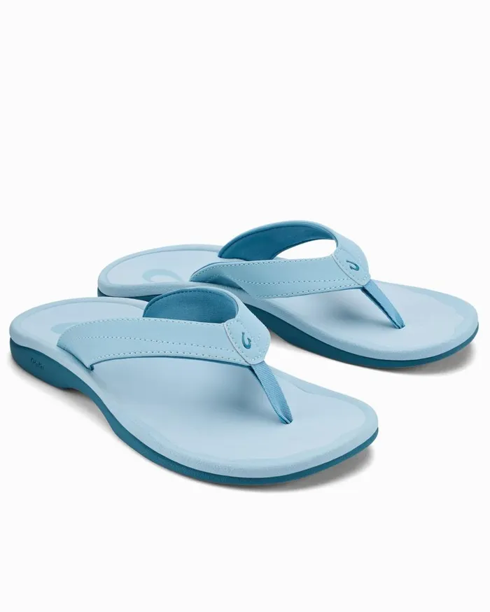 Tommy Bahama Shoes and Sandals OluKai 039Ohana Sandals Misty Blue 8211 Women