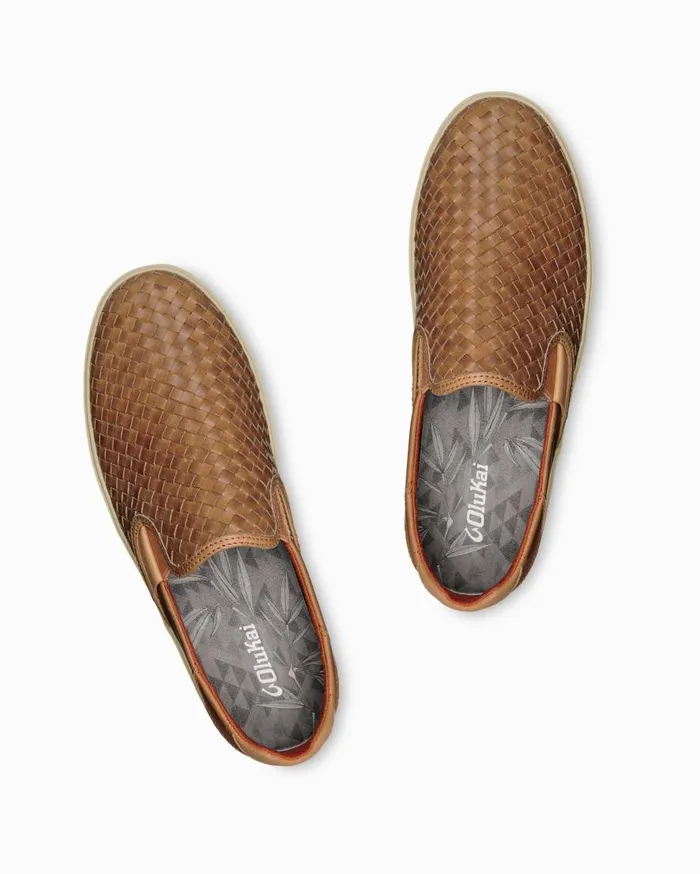 Tommy Bahama Shoes and Sandals OluKai Lae039ahi Lauhala SlipOn Sneakers Fox 8211 Men