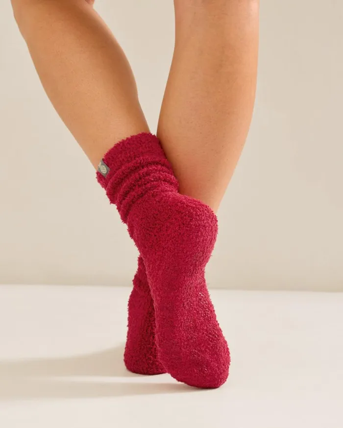 Tommy Bahama Sleepwear Island Soft Socks Jester Red 8211 Women