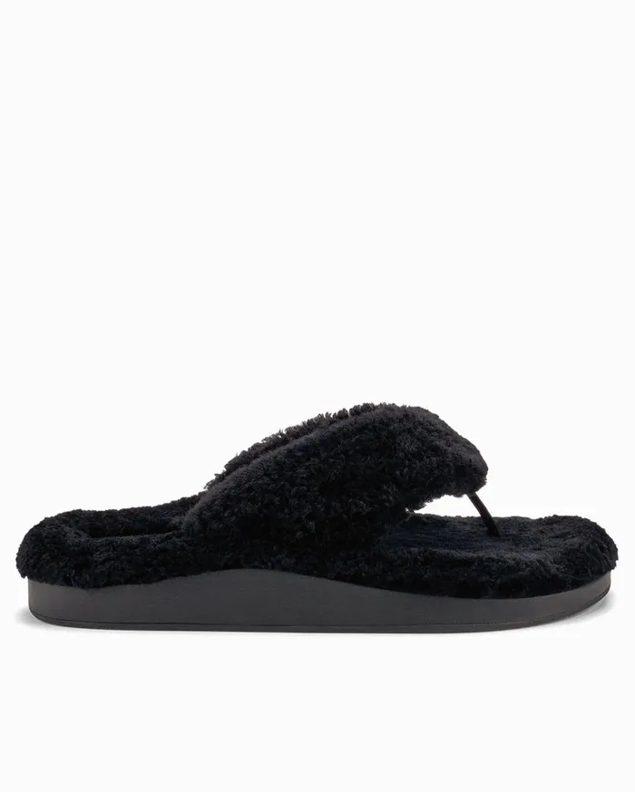 Tommy Bahama Sleepwear OluKai Kipe039a Heu Slippers Blackblack 8211 Women
