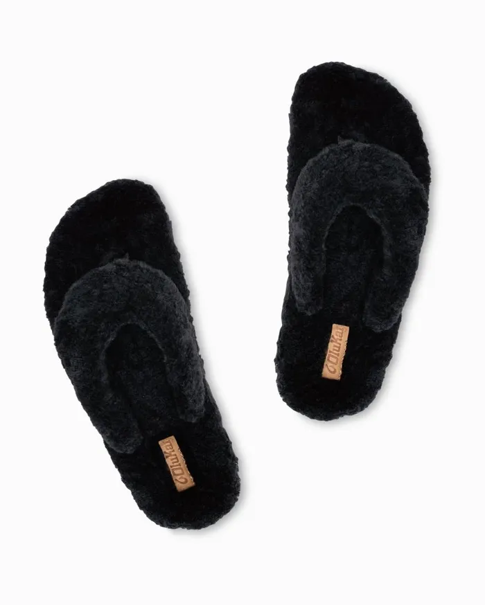 Tommy Bahama Sleepwear OluKai Kipe039a Heu Slippers Blackblack 8211 Women Tommy Bahama Sleepwear OluKai Kipe039a Heu Slippers Blackblack 8211 Women