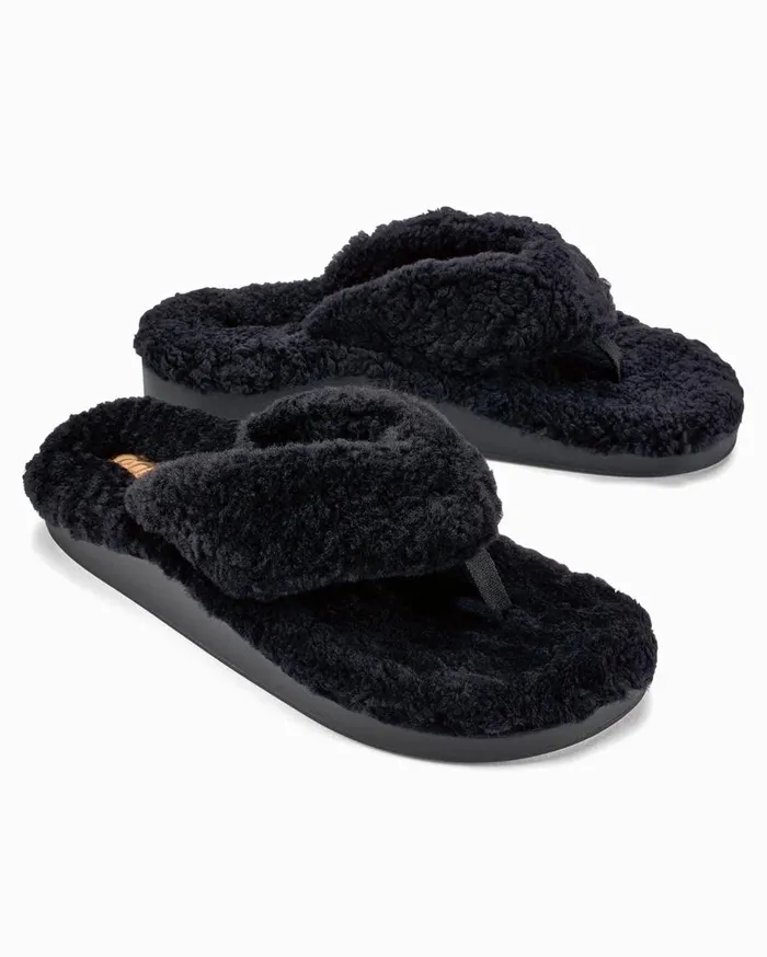 Tommy Bahama Sleepwear OluKai Kipe039a Heu Slippers Blackblack 8211 Women Tommy Bahama Sleepwear OluKai Kipe039a Heu Slippers Blackblack 8211 Women