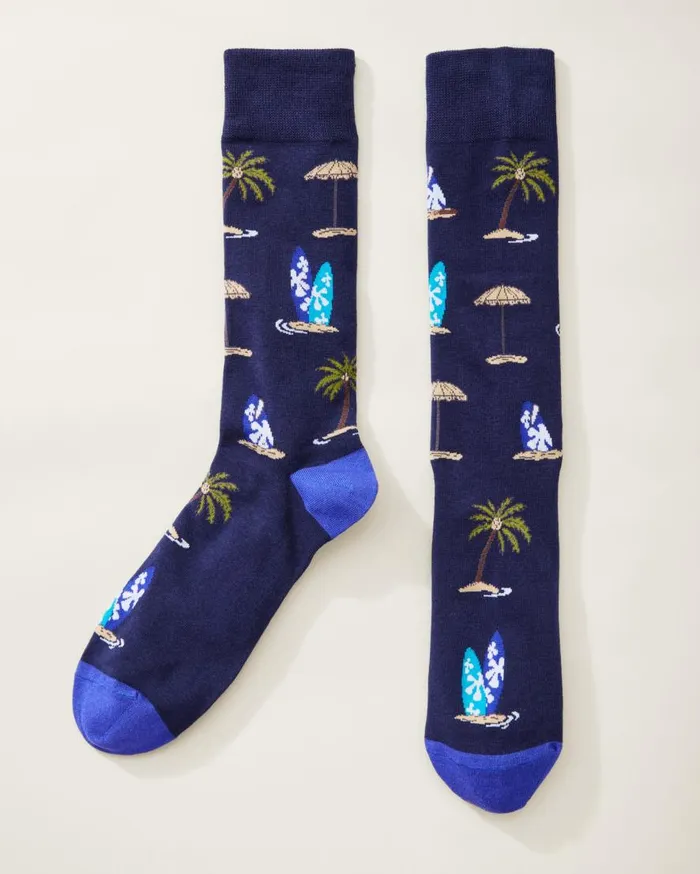 Tommy Bahama Socks Shore Thing Socks Coastline 8211 Men