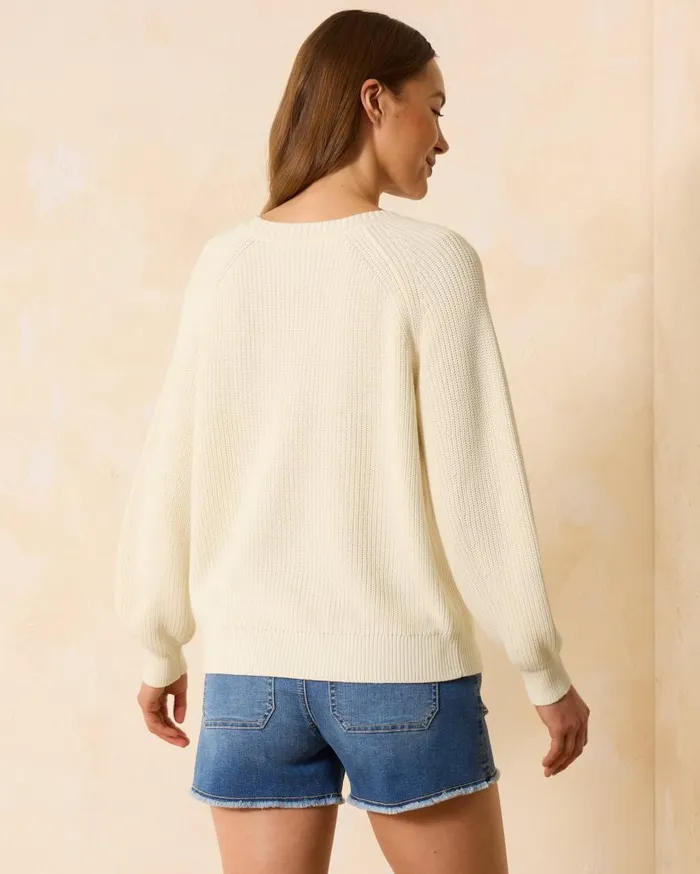 Tommy Bahama Sweaters Breezy Palm Crew Pullover Coconut 8211 Women Tommy Bahama Sweaters Breezy Palm Crew Pullover Coconut 8211 Women