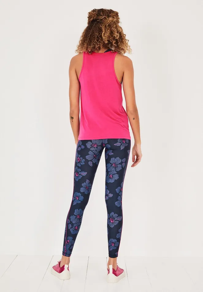 Tops and TShirts Women Hush Clio Scoop Vest Bright Pink