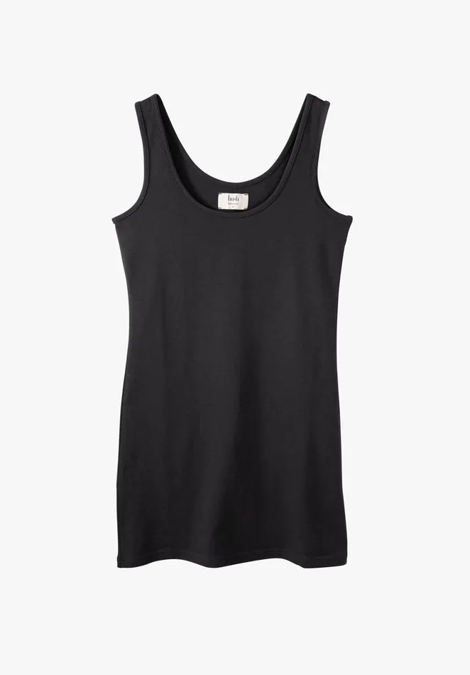 Tops and TShirts Women Hush Longline Tank Top Black