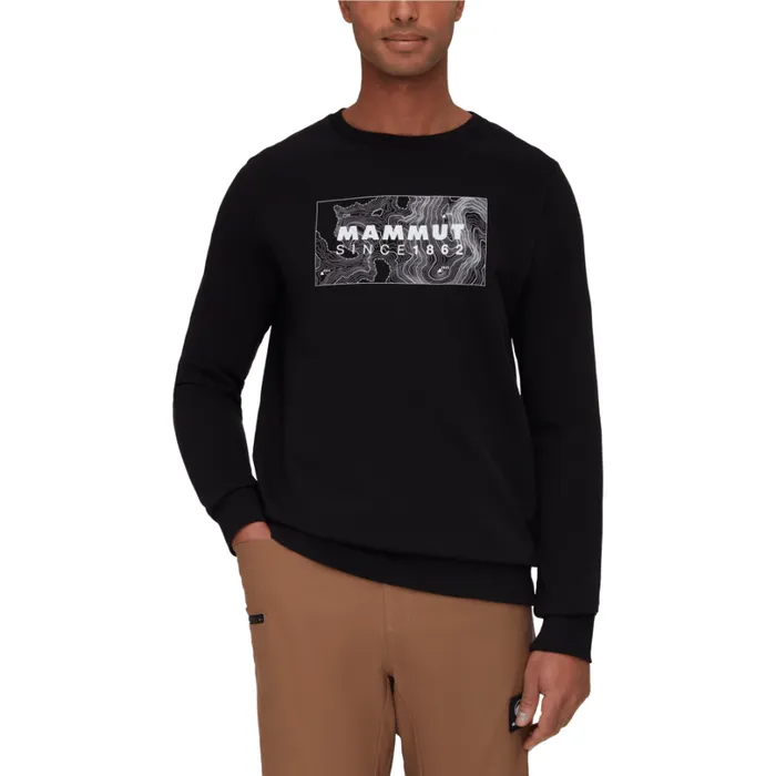 Tops Men Mammut Core ML Crew Neck Unexplored Black