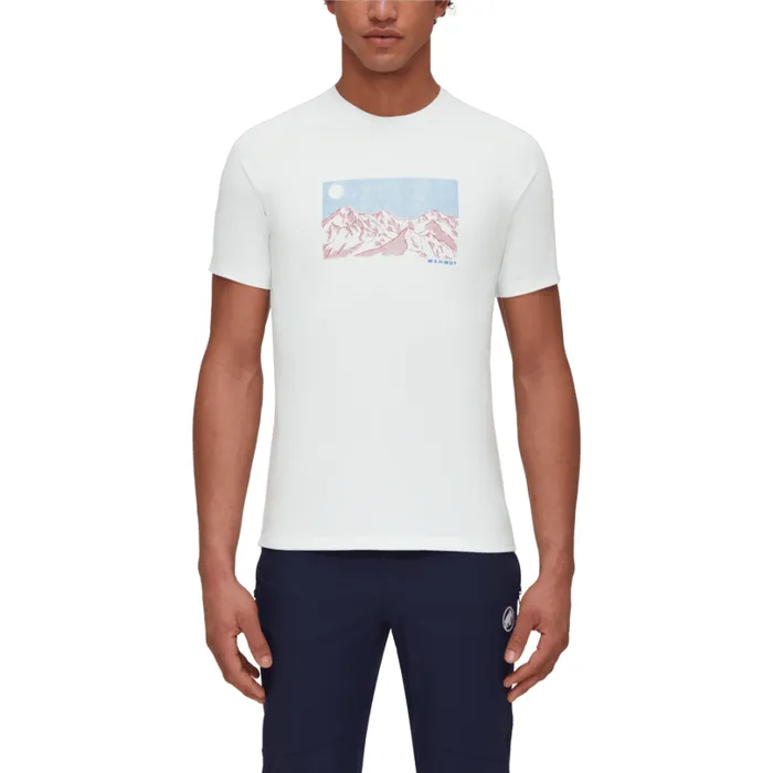 Tops Men Mammut Mountain TShirt Trilogy Off White Tops Men Mammut Mountain TShirt Trilogy Off White