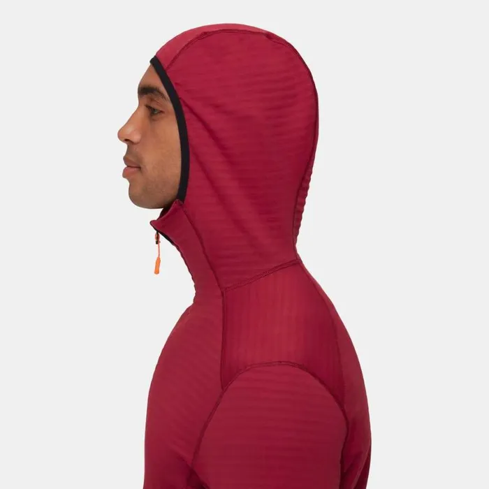 Tops Men Mammut Taiss Light ML Hooded Jacket Blood Redblack Tops Men Mammut Taiss Light ML Hooded Jacket Blood Redblack