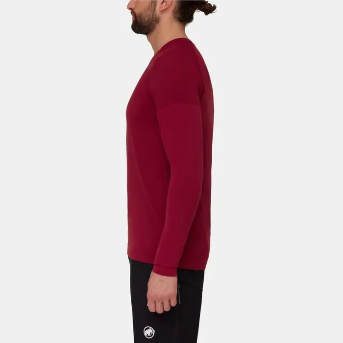 Tops Men Mammut Trift Longsleeve Blood Red Tops Men Mammut Trift Longsleeve Blood Red
