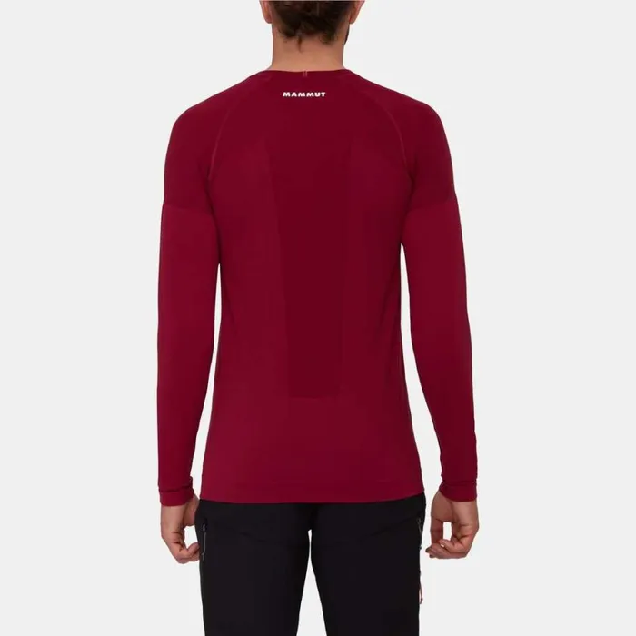 Tops Men Mammut Trift Longsleeve Blood Red Tops Men Mammut Trift Longsleeve Blood Red