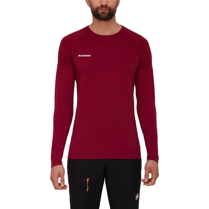 Tops Men Mammut Trift Longsleeve Blood Red Tops Men Mammut Trift Longsleeve Blood Red