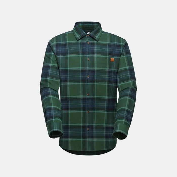 Tops Men Mammut Trovat Longsleeve Shirt Woodsmarine