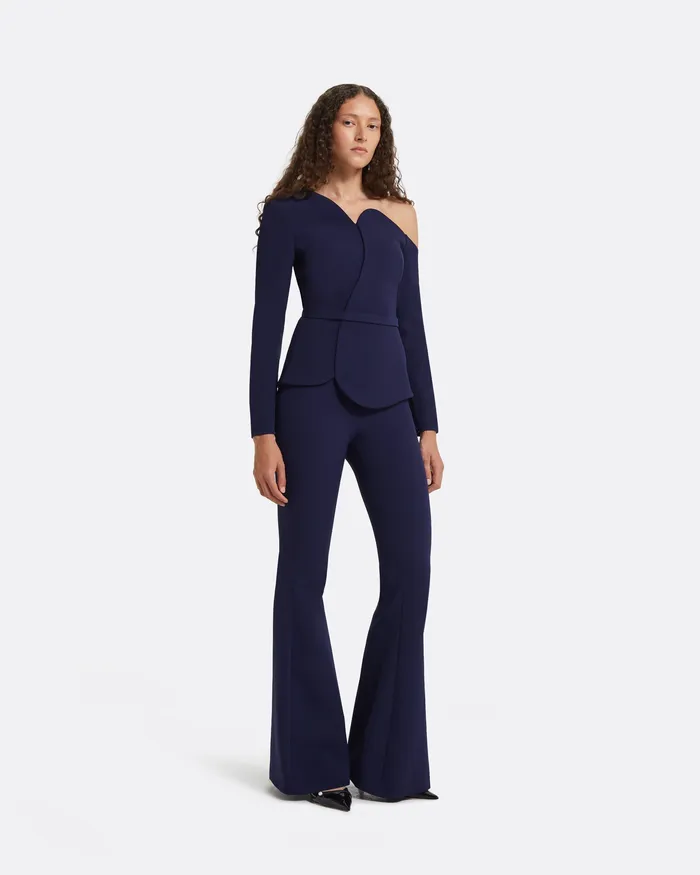 Tops Safiyaa Women Adil Azurite Blue Top Azurite Blue