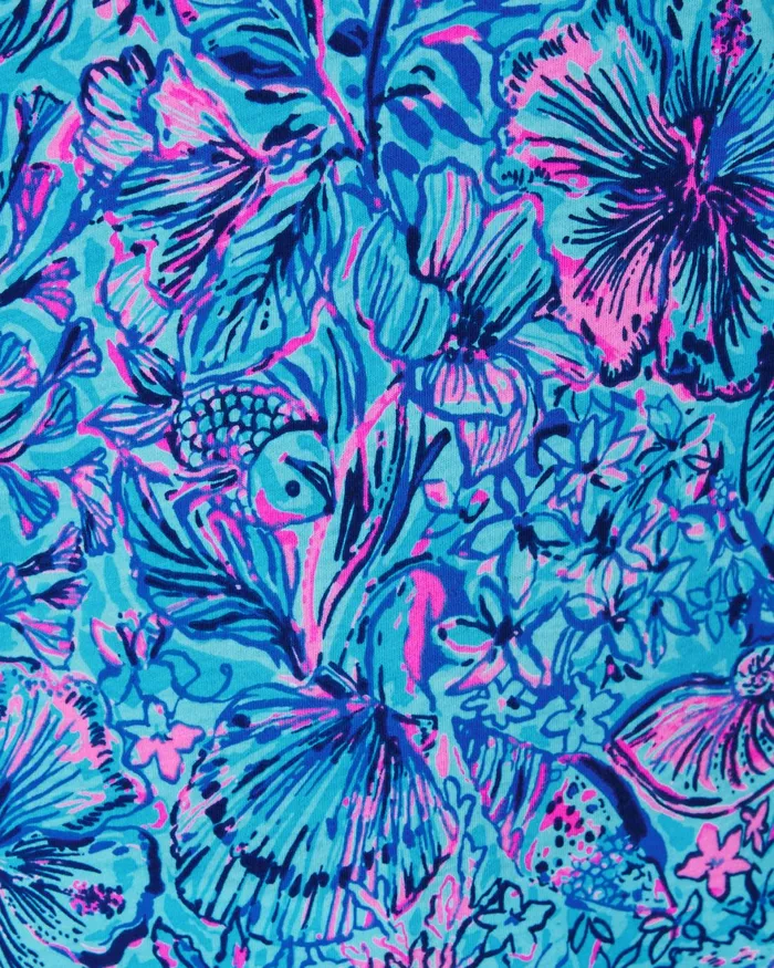 Tops WomenHome and Gifts Lilly Pulitzer Meredith Tee Breakwater Blue Shells N Bells